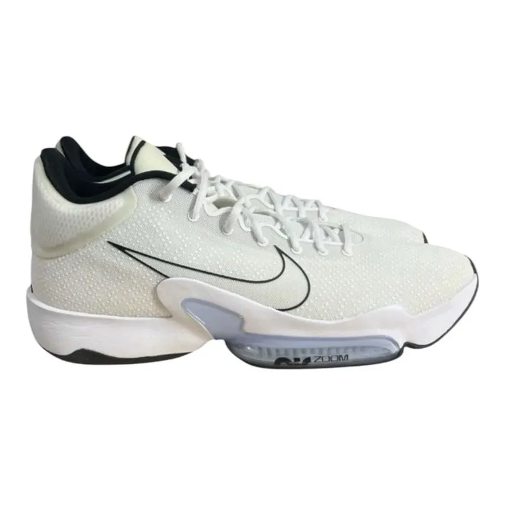 Nike Zoom Rize 2 TB Promo Basketball Shoes Men Size 18 White & Black Sneakers